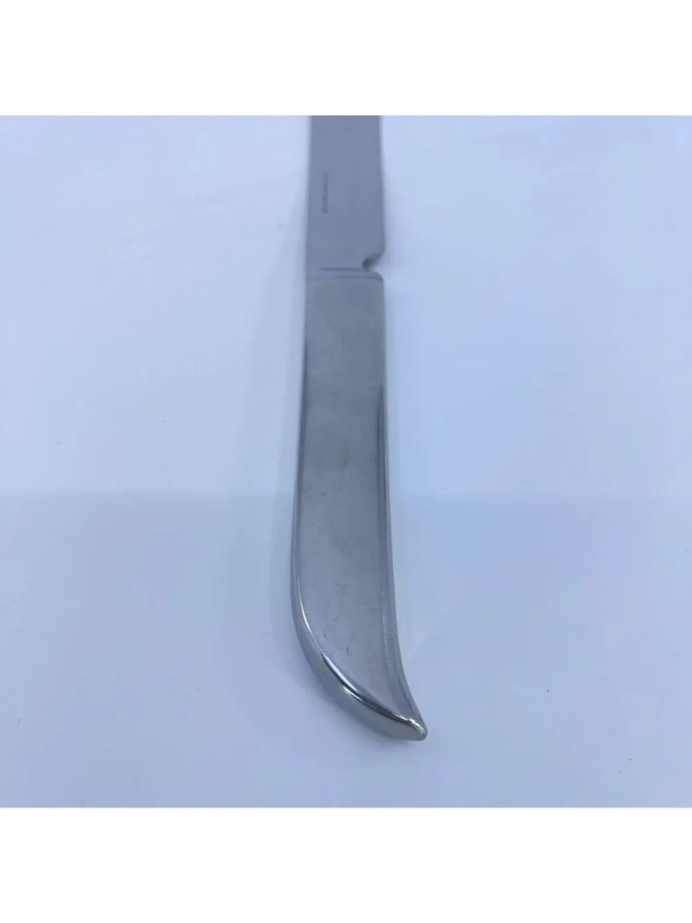 vintage lauffer stainless steel 18/8 dinner knife made in japan set of 2 1980